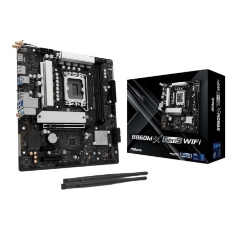 Дънна платка ASROCK B860M-X - LGA1851 - DDR5 - Micro-ATX