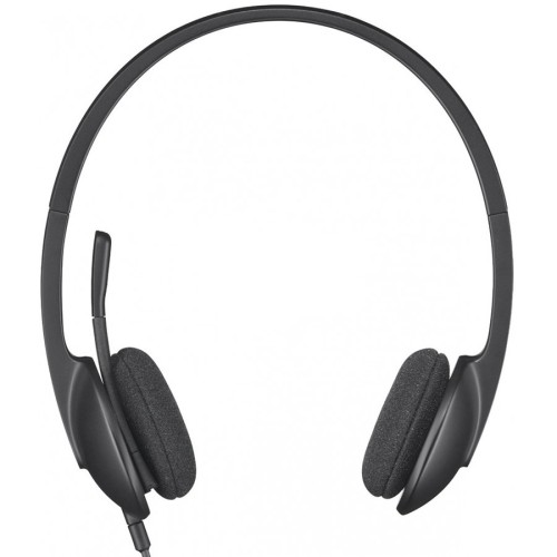 Слушалки Logitech Corded USB Headset H340 детайлна снимка 1