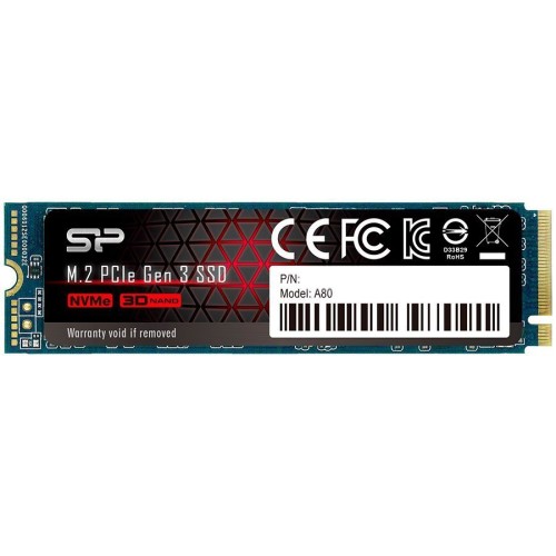 SSD диск Silicon Power A80 2TB - M.2 2280 - PCIe Gen3x4