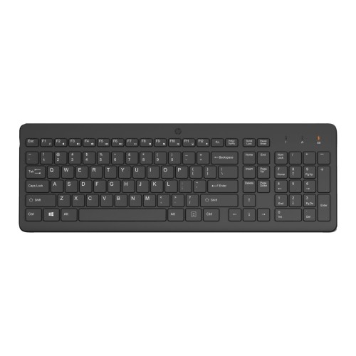 Клавиатура HP 225 - Безжична - Черна