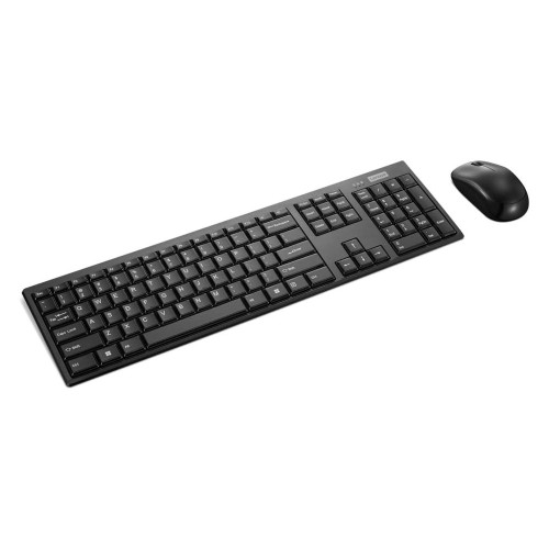 Клавиатура и мишка Lenovo MICE BO 100 US E - Безжични - Черни детайлна снимка 3