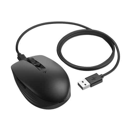 Bluetooth мишка HP 715 RECHBL Mult-Dvc - Черна детайлна снимка 4