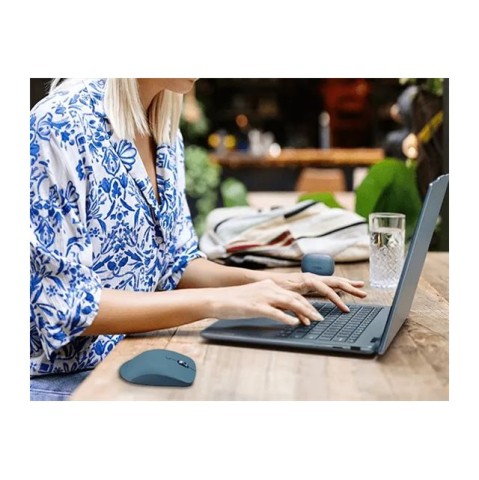 Bluetooth мишка Lenovo Yoga Pro - Синя детайлна снимка 2