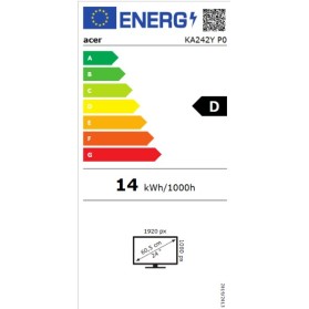 Галерия: Монитор ACER KA242YP0bi UM.QX2EE.034 - 23.8 инча - 1920х1080 - VA снимка 2 - TS-Computers.bg Монитор ACER KA242YP0bi UM.QX2EE.034 - 23.8 инча - 1920х1080 - VA детайлна снимка 2