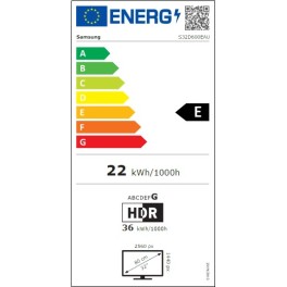 Монитор Samsung LS32D600EAUXEN S60D - 32 инча - 2560x1440 - IPS детайлна снимка 3