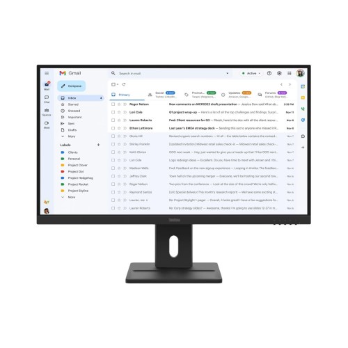 Монитор Lenovo ThinkVision E27-40 - 27 инча - 1920x1080 - IPS