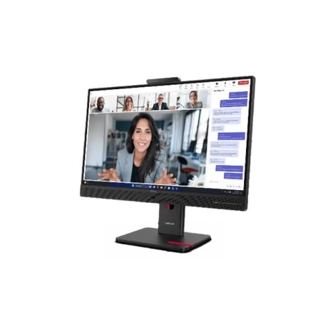 Монитор Lenovo ThinkVision T27QD-4v - 27 инча - 2560х1440 - IPS детайлна снимка 3