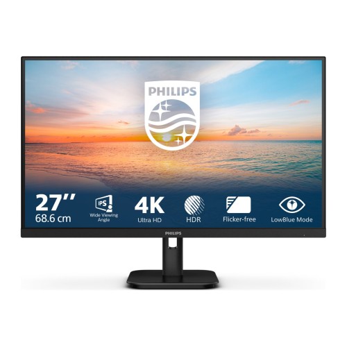 Монитор PHILIPS 27E1N1800A/00 - 27 инча - 3840х2160 - IPS