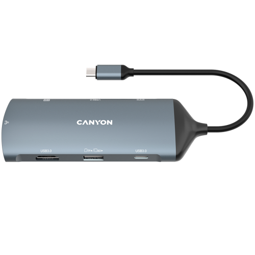 Галерия: Докинг станция CANYON CNS-TDS15 8 в 1 - Тъмно сива снимка 1 - TS-Computers.bg Докинг станция CANYON CNS-TDS15 8 в 1 - Тъмно сива детайлна снимка 1