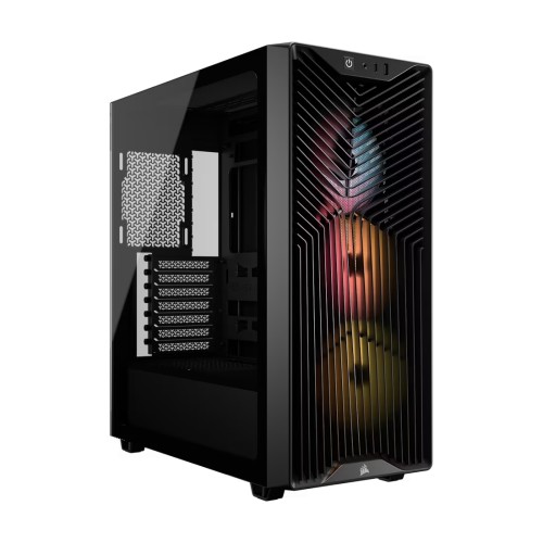 Компютърна кутия Corsair 3200D RS ARGB Mid-Tower - Черна