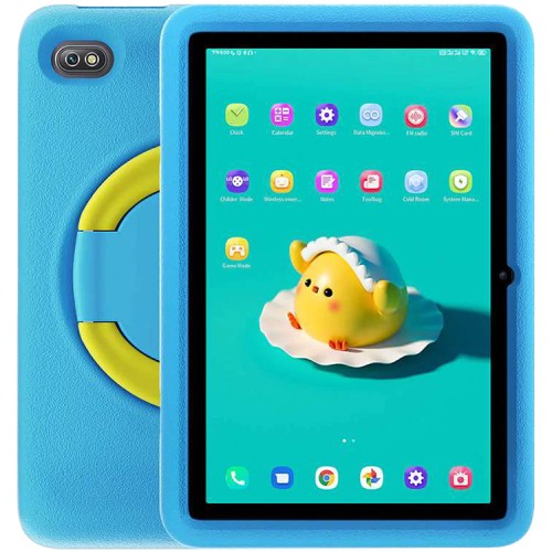 Blackview Tablette Enfants 10 Pouces, Tab 8 Kids Tablette Android 12 avec 7Go RAM 128Go ROM/TF 1To, 6580 mAh, 5G/2.4G WiFi 6, 8MP 5MP,1280 * 800 HD IPS, Contrôle Parental, Tablette Educative Enfant