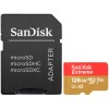 MicroSDXC карта памет SanDisk Extreme 128GB + SD адаптер