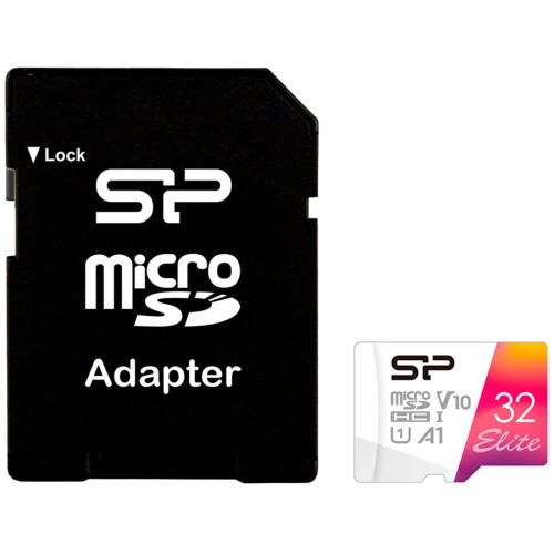 Micro SDHC карта памет Silicon Power New Elite 32GB Class 10