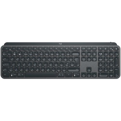 Галерия: Bluetooth клавиатура Logitech MX Keys Illuminated - Графит снимка 1 - TS-Computers.bg Bluetooth клавиатура Logitech MX Keys Illuminated - Графит детайлна снимка 1