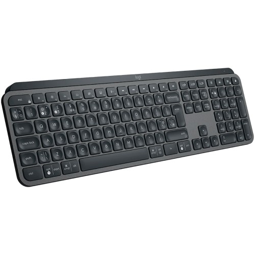 Галерия: Bluetooth клавиатура Logitech MX Keys Illuminated - Графит снимка 3 - TS-Computers.bg Bluetooth клавиатура Logitech MX Keys Illuminated - Графит детайлна снимка 3