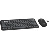 Bluetooth клавиатура и мишка Logitech Pebble 2 - Графит