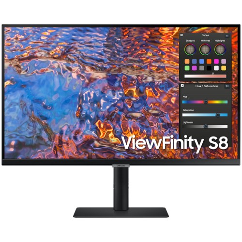 Монитор Samsung LS27B800PXPXEN HRM S80PB - 27 инча - 3840x2160 - IPS