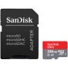 МicroSDXC карта памет SanDisk Ultra 256GB + SD адаптер