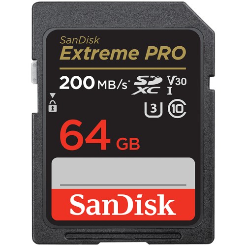 Галерия: SDXC карта памет SanDisk Extreme PRO 64GB Class 10 снимка 1 - TS-Computers.bg SDXC карта памет SanDisk Extreme PRO 64GB Class 10 детайлна снимка 1