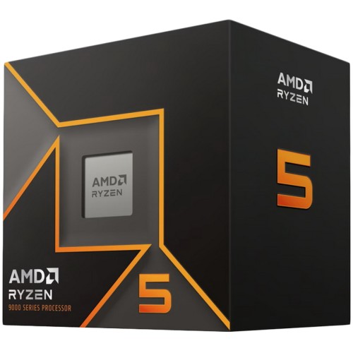 Галерия: Процесор AMD Ryzen 5 9600 - 5.2GHz - 65W - AM5 - С охладител снимка 1 - TS-Computers.bg Процесор AMD Ryzen 5 9600 - 5.2GHz - 65W - AM5 - С охладител детайлна снимка 1