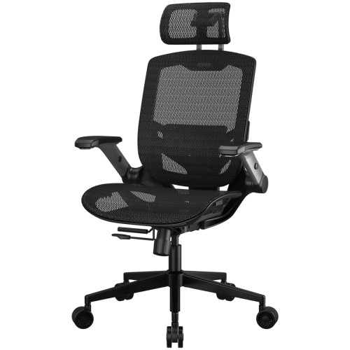 Геймърски стол Cougar SPEEDER ONE Gaming - Черен детайлна снимка 2