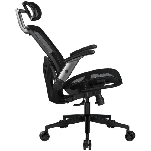 Геймърски стол Cougar SPEEDER ONE Gaming - Черен детайлна снимка 5
