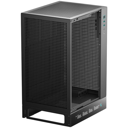 Компютърна кутия DeepCool CH170 DIGITAL Mini Tower - Черна