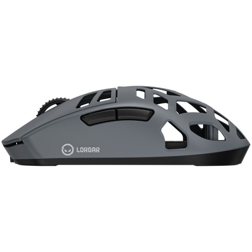 Геймърска мишка LORGAR MSE90W - Безжична - Тъмно сива детайлна снимка 4