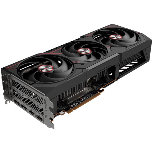 Галерия: Видео карта SAPPHIRE PULSE RADEON RX 9070 XT GAMING 16GB GDDR6 снимка 2 - TS-Computers.bg Видео карта SAPPHIRE PULSE RADEON RX 9070 XT GAMING 16GB GDDR6 детайлна снимка 2