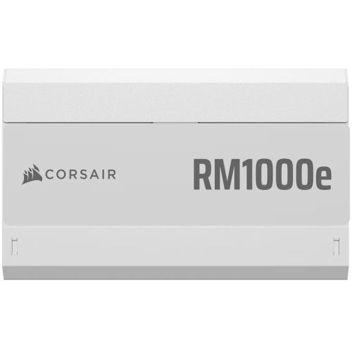 Галерия: Захранване Corsair RM1000e White 1000 W Cybenetics Gold снимка 4 - TS-Computers.bg Захранване Corsair RM1000e White 1000 W Cybenetics Gold детайлна снимка 4