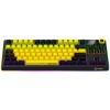 Геймърска клавиатура LORGAR KBP70TKLW Wireless TKL Mechanical - Черна - Жълта - изглед 3