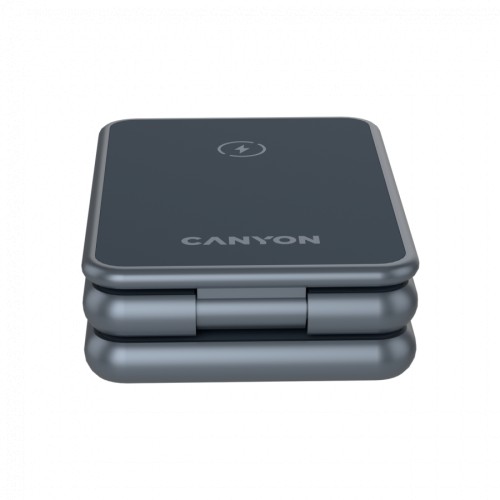 Галерия: Безжично зарядно Canyon CNS-WCS309M OnCharge 309 15W - Сиво снимка 9 - TS-Computers.bg Безжично зарядно Canyon CNS-WCS309M OnCharge 309 15W - Сиво детайлна снимка 9