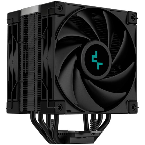 Охладител за процесор DeepCool AK400 ZERO DARK PLUS - Черен детайлна снимка 3