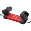 Външен SSD диск Silicon Power DS72 250GB USB3.2 Gen2 - Червен - изглед 1