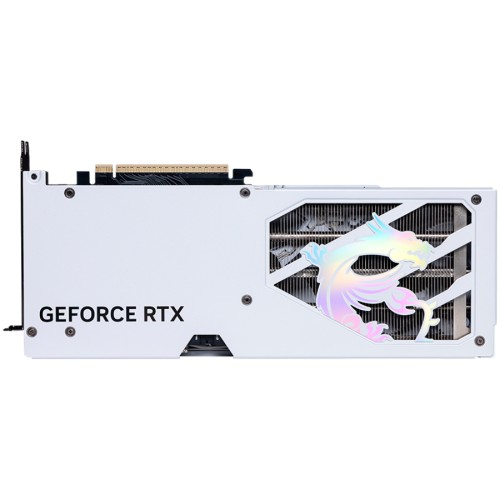 Видео карта MSI NVIDIA GeForce RTX 5060 Ti GAMING TRIO OC WHITE 16GB GDDR7 детайлна снимка 4