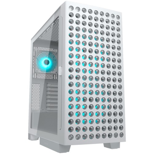 Компютърна кутия COUGAR AIRFACE ECO RGB Mid Tower - Бяла
