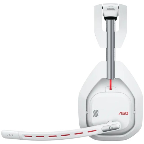 Галерия: Геймърски слушалки Logitech Astro A50 LIGHTSPEED Wireless - Бели снимка 3 - TS-Computers.bg Геймърски слушалки Logitech Astro A50 LIGHTSPEED Wireless - Бели детайлна снимка 3