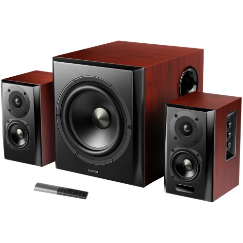Bluetooth колонки Edifier S350DB 2.1 Audio System - Кафяви детайлна снимка 2