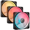 Вентилатори Corsair iCUE LINK LX120-R RGB 120mm RGB  - 3 броя - Черни