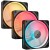 Вентилатори Corsair iCUE LINK LX120-R RGB 120mm RGB  - 3 броя - Черни