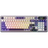 Геймърска клавиатура ROYAL KLUDGE RK-S98 Blackberry Mousse Chartreuse switch