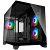 Компютърна кутия COUGAR FV150 Mini RGB Mid tower - Черна