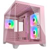 Компютърна кутия COUGAR FV150 Mini RGB Mid tower - Розова - изглед 1