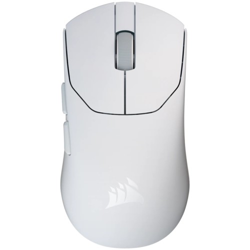 Геймърска мишка Corsair SABRE v2 PRO Ultralight - Безжична - Бяла детайлна снимка 1