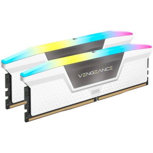 RAM памет Corsair VENGEANCE RGB Intel XMP & AMD EXPO 32GB (2 x 16GB) DDR5 6400 CL32