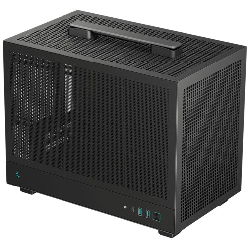 Компютърна кутия DeepCool CH160 PLUS Mini Tower - Черен