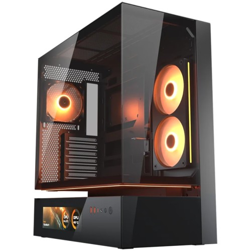 Компютърна кутия COUGAR CFV235 Vision Mid Tower - Черна