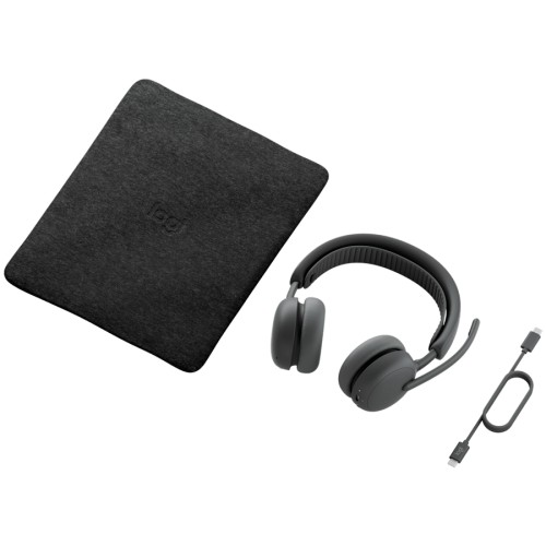 Безжични слушалки Logitech Zone - Графит детайлна снимка 4