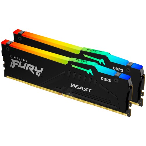 Галерия: RAM памет Kingston FURY Beast RGB EXPO 16GB (2x8GB) 6000MT/s DDR5 CL30 снимка 1 - TS-Computers.bg RAM памет Kingston FURY Beast RGB EXPO 16GB (2x8GB) 6000MT/s DDR5 CL30 детайлна снимка 1