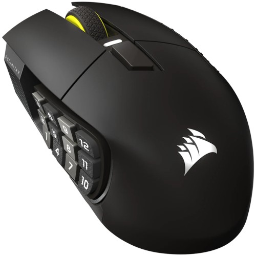Галерия: Геймърска мишка Corsair SCIMITAR ELITE SE - Безжична - Черна снимка 2 - TS-Computers.bg Геймърска мишка Corsair SCIMITAR ELITE SE - Безжична - Черна детайлна снимка 2